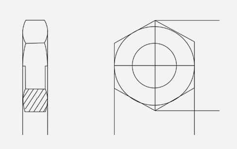 Dadi esagonali bassi