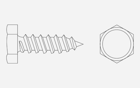 Testa esagonale (TE)