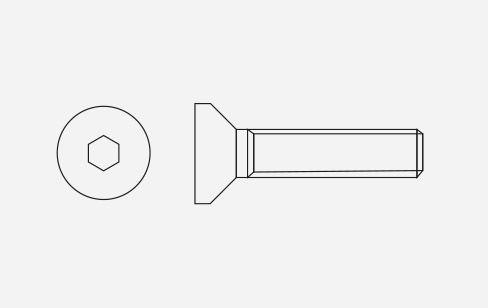 Testa svasata cava esagonale (TSCE)