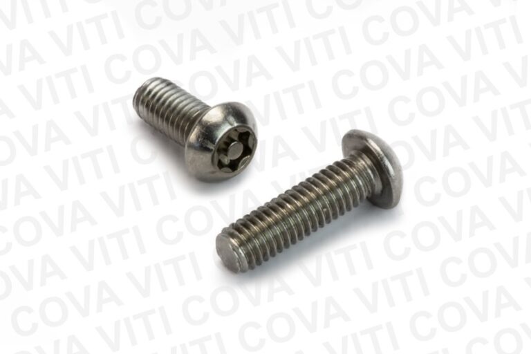 Viti metriche di sicurezza con piolino antisvito